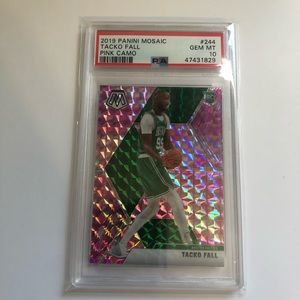 2019 Panini Mosaic Pink Camo Tacko Fall Rookie